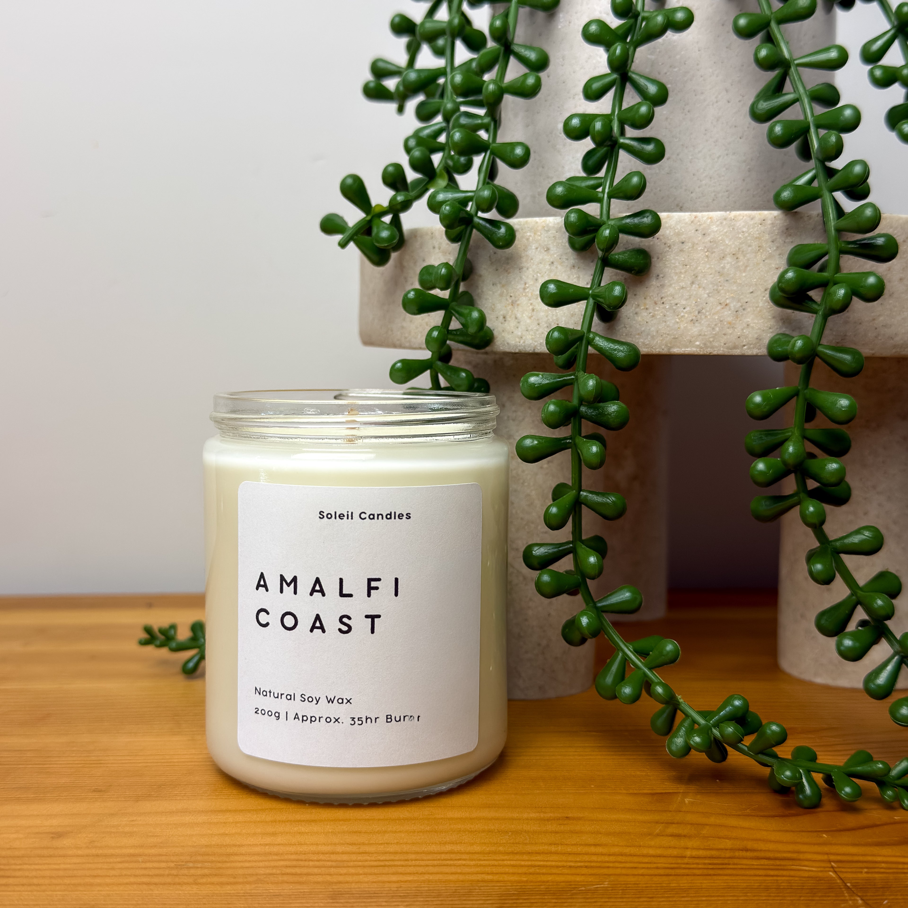 Clear Jar Candle - 200g