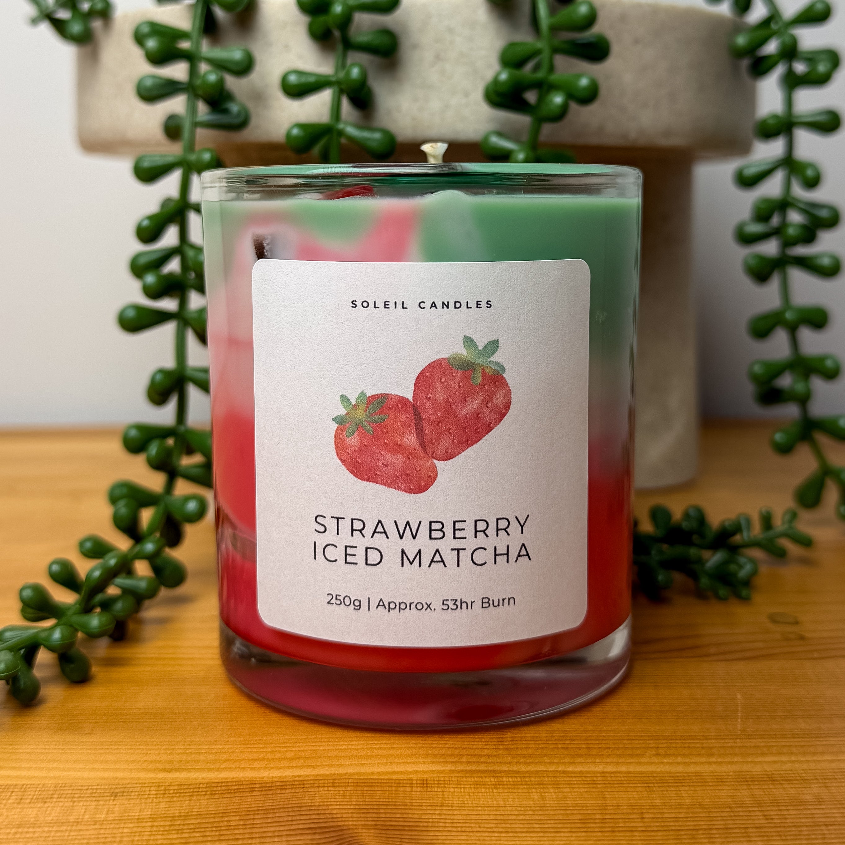 Iced Strawberry Matcha